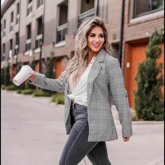 Plaid blazer - Picture 2 of 8